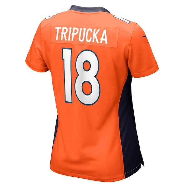 Frank Tripucka Denver Broncos Nike Women's Retired Player Jersey - Orange - Image 3