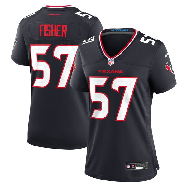 Blake Fisher Houston Texans Nike Women's Team Game Jersey - Navy