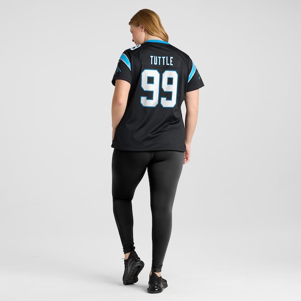 Shy Tuttle Carolina Panthers Nike Women's Game Jersey - Black - Image 8
