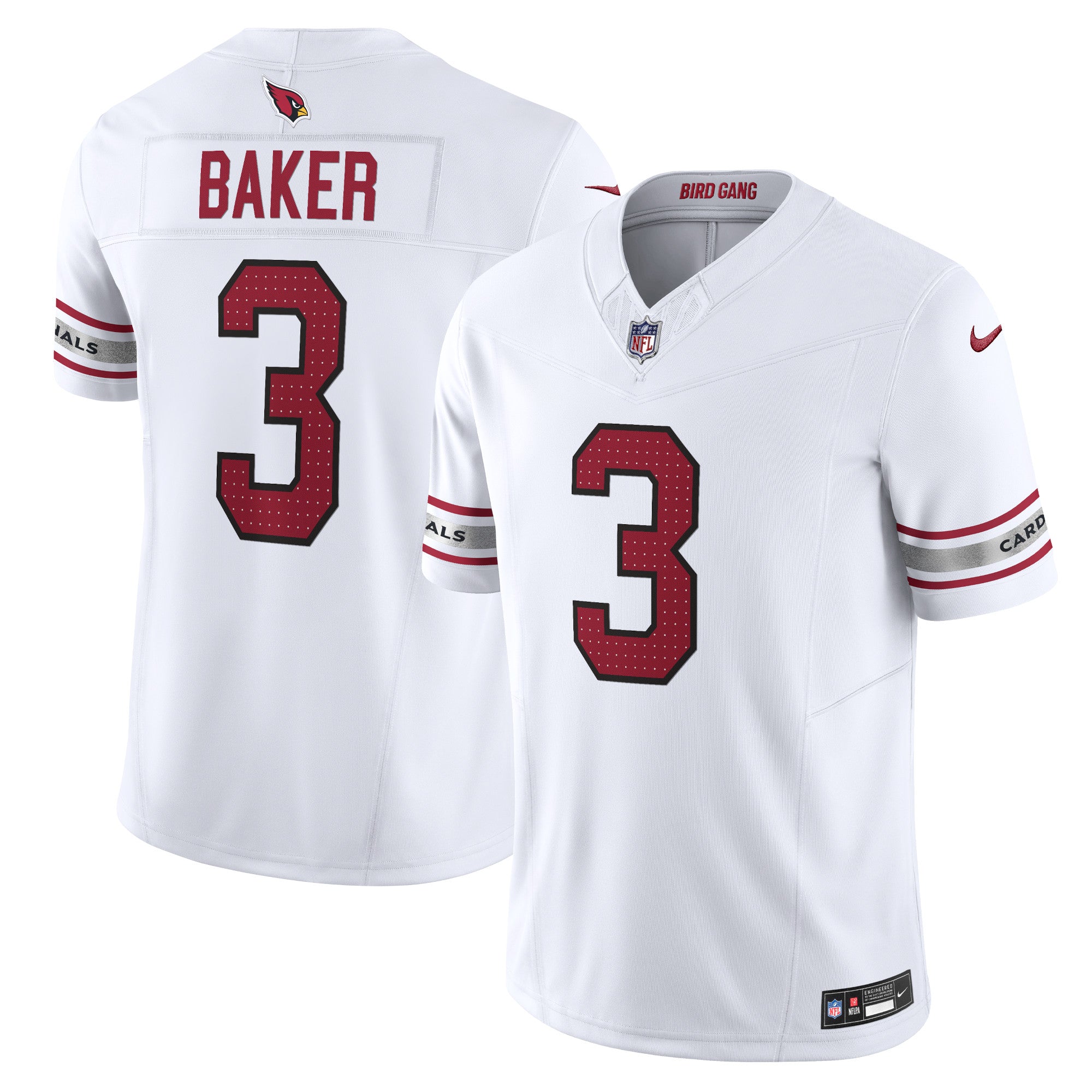 Budda Baker Arizona Cardinals Nike Vapor F.U.S.E. Limited Jersey - Cardinal/White - Image 5