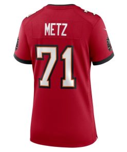 Alternative view of Lorenz Metz Tampa Bay Buccaneers Nike Women's  Game Jersey -  Red