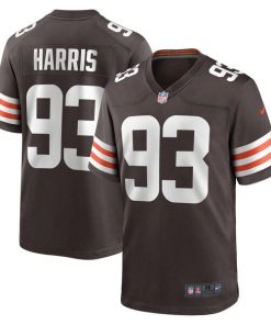 Shelby Harris Cleveland Browns Nike Team Game Jersey -  Brown
