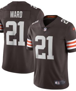 Denzel Ward Cleveland Browns Nike Vapor Limited Jersey - Brown