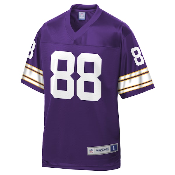 Alan Page Minnesota Vikings NFL Pro Line Retired Player Replica Jersey - Purple - Image 2