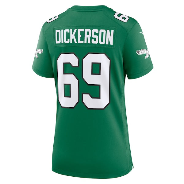 Landon Dickerson Philadelphia Eagles Nike Women's Alternate Game Jersey - Kelly Green - Image 3