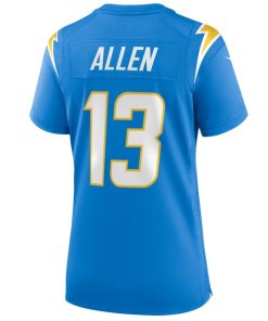 Alternative view of Keenan Allen Los Angeles Chargers Nike Women's Game Jersey - Powder Blue/Royal