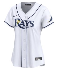 Alternative view of Brandon Lowe Tampa Bay Rays Nike Women's  Home Limited Player Jersey - White