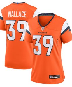 Alternative view of Levi Wallace Denver Broncos Nike Women's Team Game Jersey -  Orange
