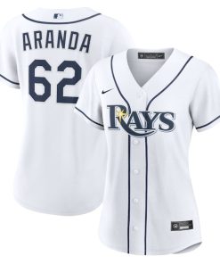 Jonathan Aranda Tampa Bay Rays Nike Women's Home Replica Jersey - White