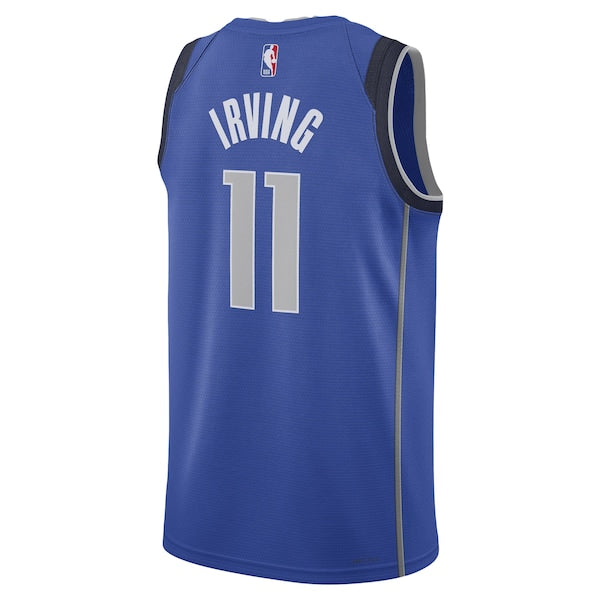 Kyrie Irving Dallas Mavericks Nike Unisex Swingman Jersey - Icon Edition - Blue - Image 3