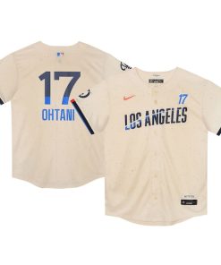 Shohei Ohtani Los Angeles Dodgers Nike Preschool 2024 City Connect Limited Player Jersey - Cream