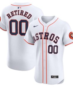 Houston Astros Nike Home Elite Pick-A-Player Retired Roster Jersey - White
