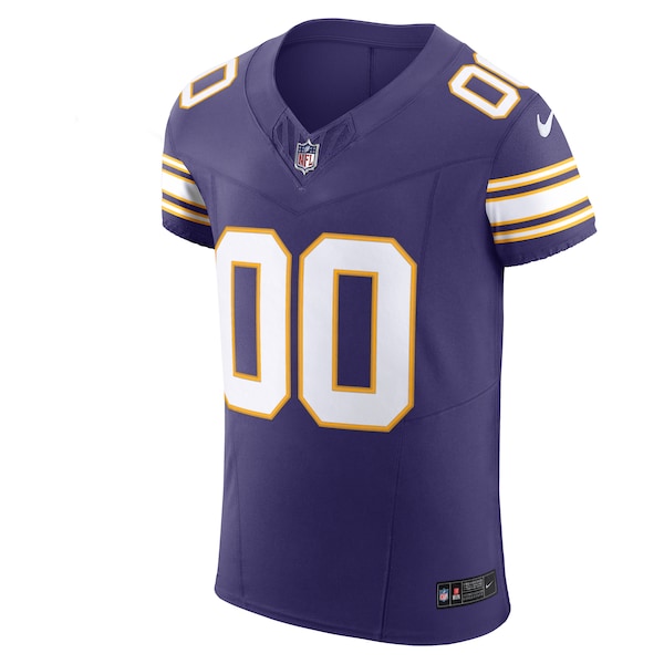 Minnesota Vikings Nike Vapor F.U.S.E. Elite Custom Jersey - Purple - Image 2