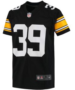 Alternative view of Minkah Fitzpatrick Pittsburgh Steelers Nike Youth Game Jersey - Black