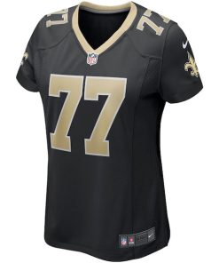 Alternative view of Willie Roaf New Orleans Saints Nike Women's Game Retired Player Jersey - Black