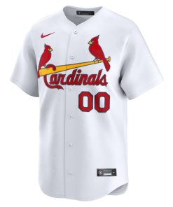Alternative view of St. Louis Cardinals Nike Home Limited Pick-A-Player Retired Roster Jersey - White