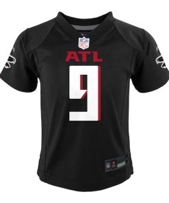 Alternative view of Michael Penix Jr. Atlanta Falcons Nike Toddler Game Jersey - Black