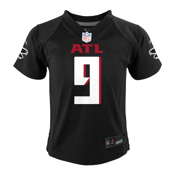 Michael Penix Jr. Atlanta Falcons Nike Toddler Game Jersey - Black - Image 2