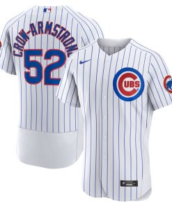 Pete Crow-Armstrong Chicago Cubs Nike Home Authentic Player Jersey - White
