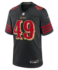 Alternative view of The Faithful San Francisco 49ers Nike 2025 Youth Rivalries Collection Game Jersey - Black