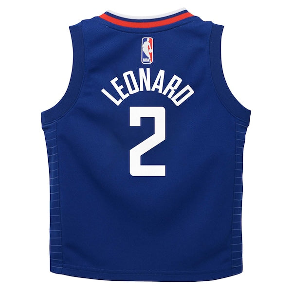 Kawhi Leonard LA Clippers Nike Toddler Swingman Player Jersey - Icon Edition - Blue - Image 3