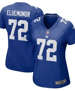 Alternative view of Jermaine Eluemunor New York Giants Nike Women's  Game Jersey -  Royal