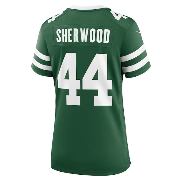Jamien Sherwood New York Jets Nike Women's Team Game Jersey - Legacy Green - Image 2