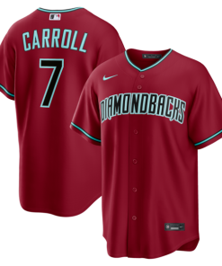Corbin Carroll Arizona Diamondbacks Nike Alternate 2 Replica Jersey - Crimson/Black/Gray