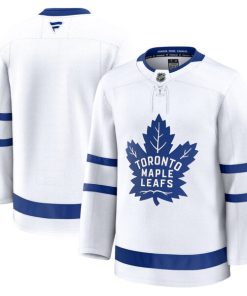 Alternative view of Toronto Maple Leafs  Away Premium Jersey - White/Black/Blue
