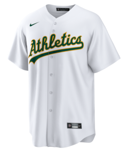 Alternative view of Jeff McNeil Athletics Nike Home Replica Jersey - White