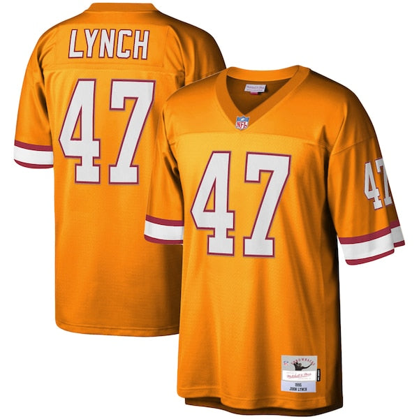 John Lynch Tampa Bay Buccaneers Legacy Replica Jersey - Orange/Red - Image 2