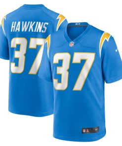 Jaylinn Hawkins Los Angeles Chargers Nike  Game Jersey -  Powder Blue