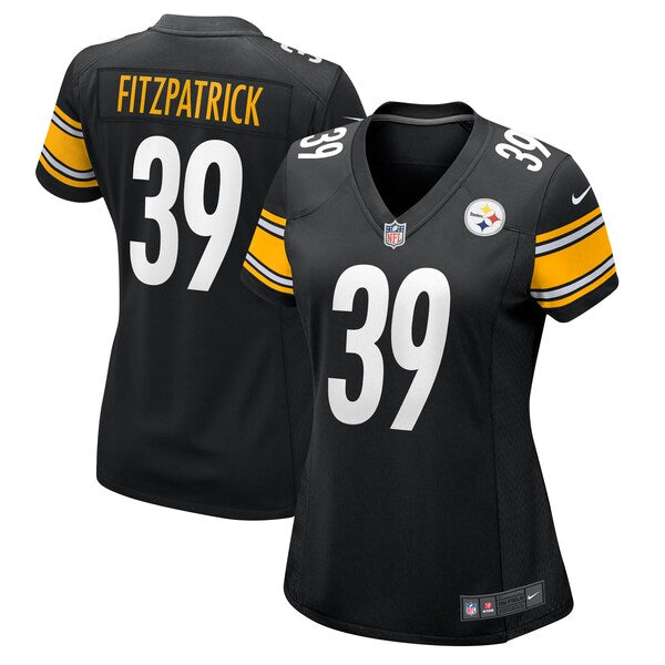 Minkah Fitzpatrick Pittsburgh Steelers Nike Women's Game Jersey - Black - Image 2