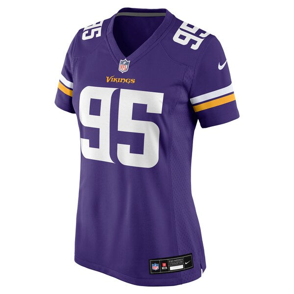 Travis Bell Minnesota Vikings Nike Women's Game Jersey - Purple - Image 3