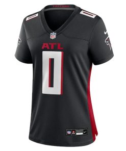 Alternative view of Divine Deablo Atlanta Falcons Nike Women's Team Game Jersey -  Black