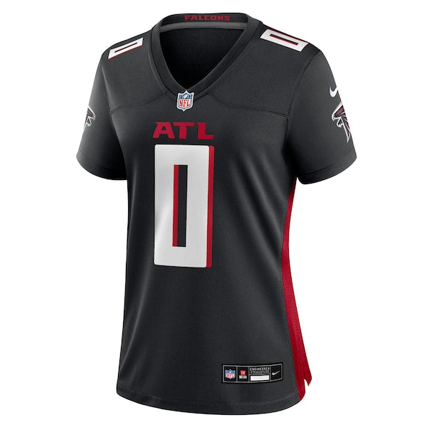 Divine Deablo Atlanta Falcons Nike Women's Team Game Jersey - Black - Image 2
