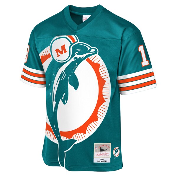 Dan Marino Miami Dolphins 1984 Throwback Fashion Jersey - Aqua - Image 2