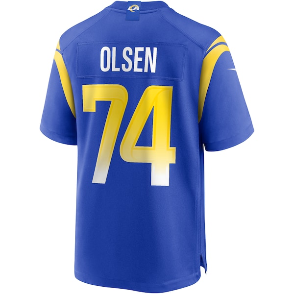 Merlin Olsen Los Angeles Rams Nike Game Retired Player Jersey - Royal - Image 3