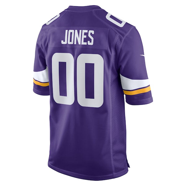 Aaron Jones Minnesota Vikings Nike Game Player Jersey - Purple - Image 3