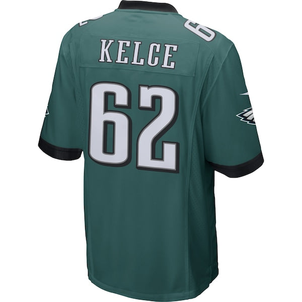 Jason Kelce Philadelphia Eagles Nike Game Jersey - Midnight Green/Kelly Green - Image 4