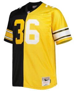 Alternative view of Jerome Bettis Pittsburgh Steelers Big & Tall Split Legacy Retired Player Replica Jersey - Black/Gold