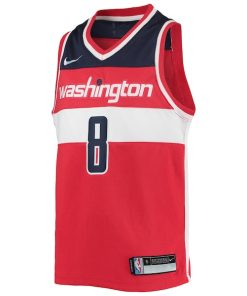 Alternative view of Rui Hachimura Washington Wizards Nike Youth 2021/22 Diamond Swingman Jersey - Icon Edition - Red