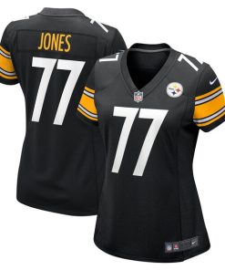 Broderick Jones Pittsburgh Steelers Nike Women's  Game Jersey -  Black