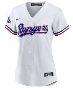 Alternative view of Jonah Heim Texas Rangers Nike Women's Home 2023 World Series Champions Replica Player Jersey - White