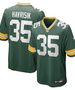 Lucas Havrisik Green Bay Packers Nike Team Game Jersey -  Green