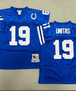 Johnny Unitas Baltimore Colts Authentic Throwback Retired Player Jersey