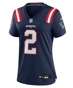 Alternative view of Harold Landry New England Patriots Nike Women's Team Game Jersey -  Navy