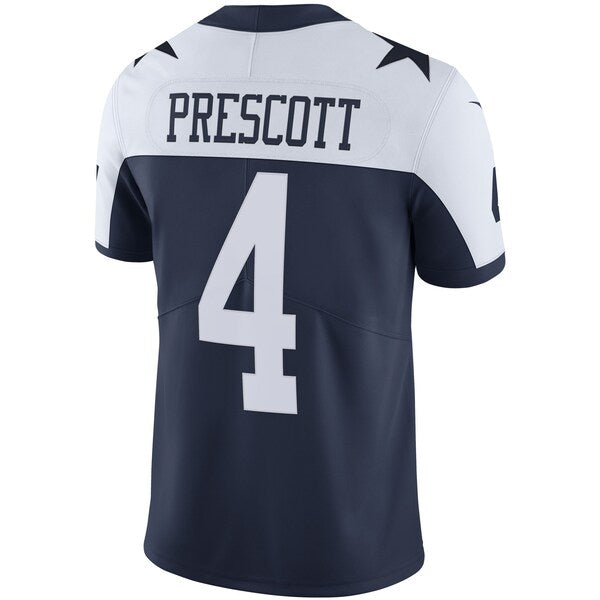 Dak Prescott Dallas Cowboys Nike Alternate Vapor Limited Jersey - Navy/White - Image 4
