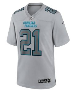 Alternative view of Jeremy Chinn Carolina Panthers Nike Atmosphere Fashion Game Jersey - Gray