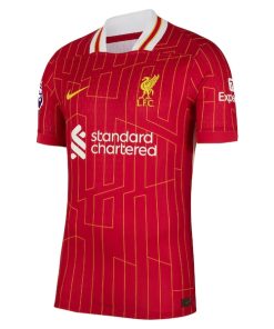 Alternative view of Liverpool Nike 2024/25 Home Authentic Jersey - Red